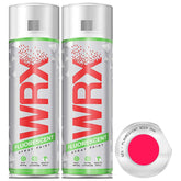 2X WRX Fluorescent Deep Pink Spray Paint 400ml Spray Paint